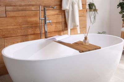 Elegant Bathtub Installation